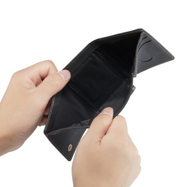DG.MING M1 Series 3-Fold Multi Card Wallet (Black) - Image 7