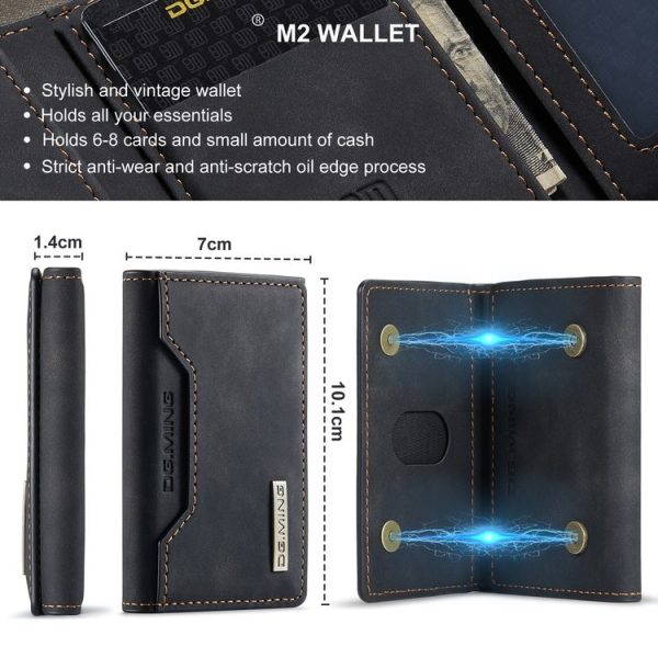 DG.MING M2 Series 3-Fold Card Bag (Black) - Image 5