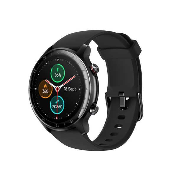 DOOGEE CR1 Pro 1.28 inch TFT Screen Smart Watch, 5ATM Waterproof, Support 14 Sports Modes / Heart Rate & Blood Oxygen Monitoring (Black)