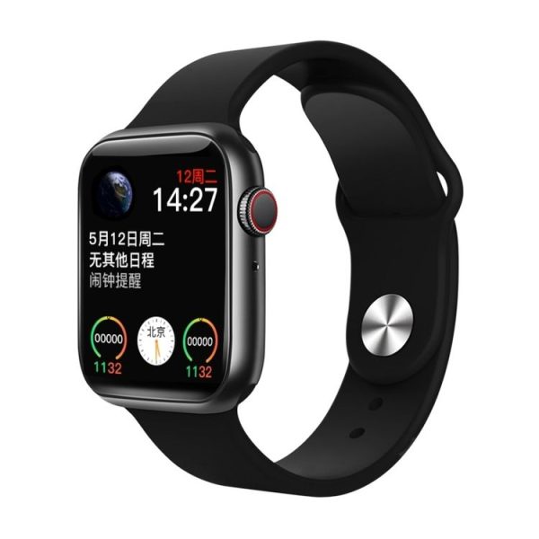T500 1.44 inch TFT Touch Screen Smart Watch, Support Sleep Monitoring / Heart Rate Monitoring / Bluetooth Call / Bluetooth Music Playback (Black)