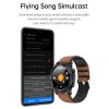 TW26 1.28 inch IPS Touch Screen IP67 Waterproof Smart Watch, Support Sleep Monitoring / Heart Rate Monitoring / Dual Mode Call / Blood Oxygen Monitoring, Style: Silicone Strap (Grey Blue) - Image 5