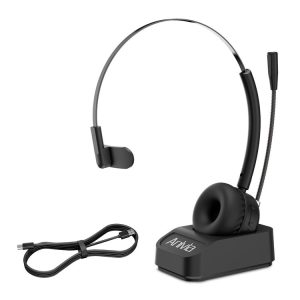 Anivia A8 Bluetooth Telephone Headset with Noise-cancelling Microphone (Black)