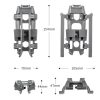 STARTRC for DJI Mavic 2 2 in 1 Chargeable Air-Dropping Thrower System Folding Landing Gear Leg - Image 4