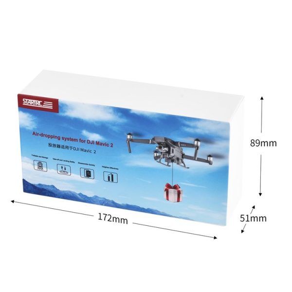 STARTRC for DJI Mavic 2 2 in 1 Chargeable Air-Dropping Thrower System Folding Landing Gear Leg - Image 7