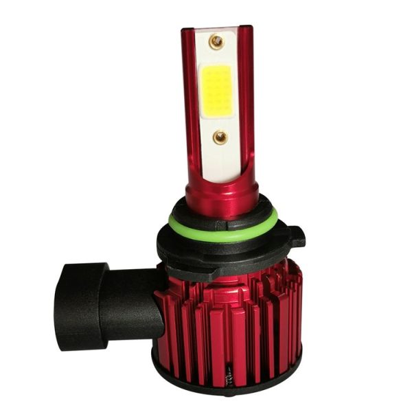 1 Pair F7 9006 DC9-36V / 22W / 2200LM IP67 Car LED COB Lamp Beads Headlight (8000K Ice Blue Light) - Image 2