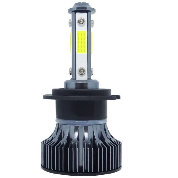 1 Pair V7 H7 DC9-36V / 22W / 2200LM / 6000K IP68 Car LED COB Lamp Beads Headlight (White Light) - Image 2