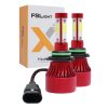 1 Pair X7 9006 DC12V / 22W / 2200LM / 6500K IP67 Car LED COB Lamp Beads Headlight (White Light) - Image 7