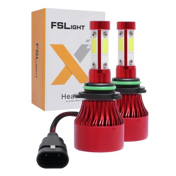 1 Pair X7 9006 DC12V / 22W / 2200LM / 6500K IP67 Car LED COB Lamp Beads Headlight (White Light) - Image 7