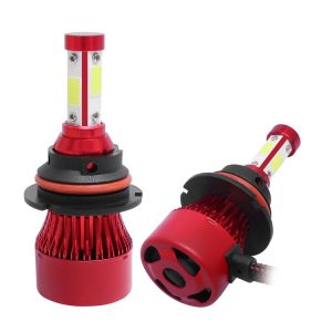 1 Pair X7 9007 DC12V / 22W / 2200LM / 6500K IP67 Car LED COB Lamp Beads Headlight (White Light)