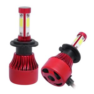 1 Pair X7 H7 DC12V / 22W / 2200LM / 6500K IP67 Car LED COB Lamp Beads Headlight (White Light)