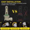 1 Pair A15 9005 DC9-16V / 30W / 3000LM / 6500K IP67 Car LED 3570 Lamp Beads Headlight (White Light) - Image 4