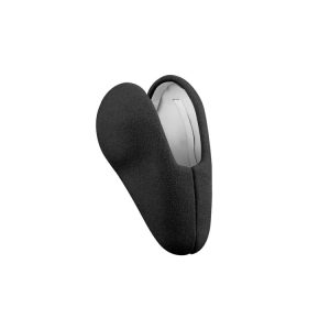 Car Suede Wrap Shift Panel Cover for Porsche Macan 2014-2020, Left and Right Drive Universal (Black Grey)