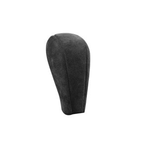 Car Suede Wrap Central Control Gear Panel Handle Cover for BMW Z4 / E89 2009-2015, Left and Right Drive Universal (Black Grey)