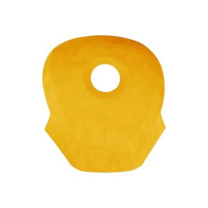 Car Suede Wrap Steering Wheel Decorative Cover for BMW X3 F25 2011-2017 Low-level Configuration Version, Left and Right Drive Universal (Yellow)