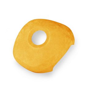 Car Suede Wrap Steering Wheel Decorative Cover for BMW X1 2016-2021, Left and Right Drive Universal (Yellow)