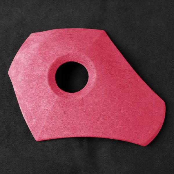 Car Suede Wrap Steering Wheel Decorative Cover for BMW E60 5 Series 2003-2012 Low-level Configuration Version, Left and Right Drive Universal (Pink) - Image 3