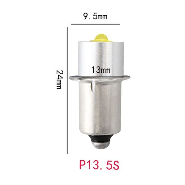 P13.5S 3W 1 LED 3535 SMD 150-200 LM LED Flashlight (3V) - Image 4