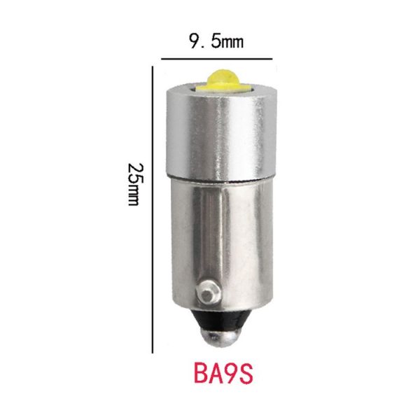 BA9S 3W 1 LED 3535 SMD 150-200 LM LED Flashlight, 6-28V - Image 4