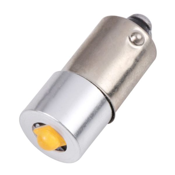 BA9S 3W 1 LED 3535 SMD 150-200LM 3000K Warm White Light, 6-24V