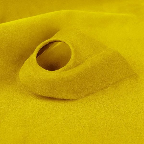 Car Suede Wrap Steering Wheel Decorative Cover for BMW mini F Series, Left and Right Drive Universal (Yellow) - Image 4