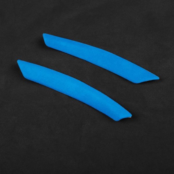 Car Suede Wrap Steering Wheel Side Decorative Cover for BMW 1 Series 2007-2011 / 3 Series 2005-2012, Left Drive (Sky Blue) - Image 3