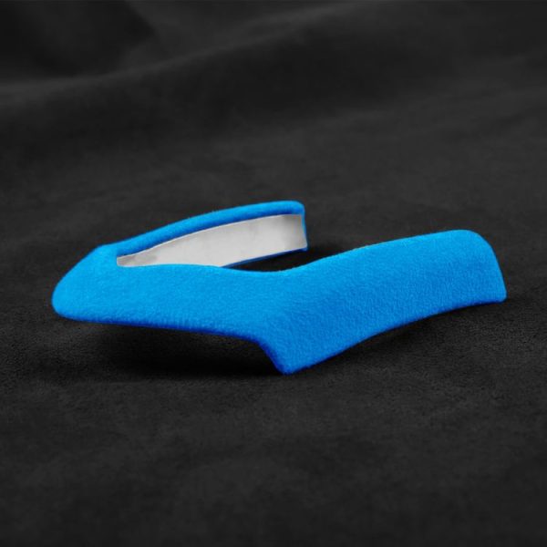 Car Suede Wrap Steering Wheel Decorative Cover for BMW 1 / 2 / 5 Series, Left and Right Drive Universal (Sky Blue) - Image 4