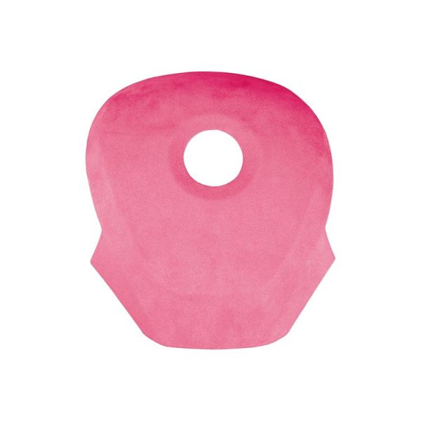 Car Suede Wrap Steering Wheel Decorative Cover for BMW X3 F25 2011-2017 Low-level Configuration Version, Left and Right Drive Universal (Pink)