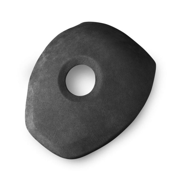 Car Suede Wrap Steering Wheel Decorative Cover for BMW F Chassis Low-level Configuration Version, Left and Right Drive Universal (Black Grey)