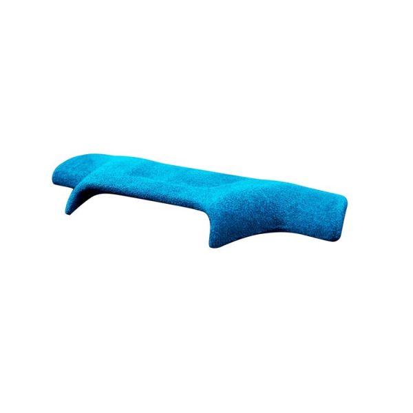 Car Suede Wrap Steering Wheel Below Decorative Cover for Chevrolet Camaro 2016-2020, Left and Right Drive Universal (Sky Blue) - Image 3