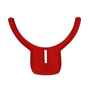 Car Suede Wrap Steering Wheel Decorative Cover for Subaru BRZ / Toyota 86, Left and Right Drive Universal (Wine Red)