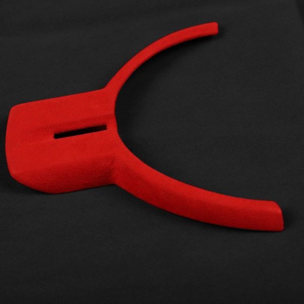 Car Suede Wrap Steering Wheel Decorative Cover for Subaru BRZ / Toyota 86, Left and Right Drive Universal (Wine Red) - Image 4