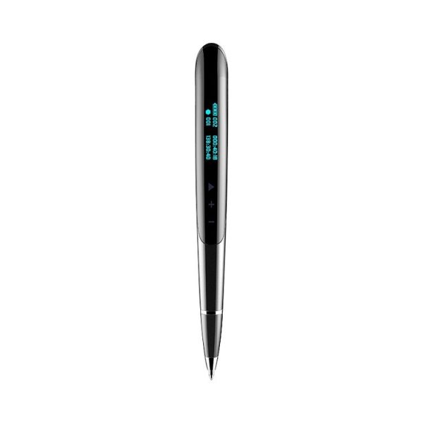Q9 AI Intelligent High-definition Noise Reduction Conference Recording Pen Voice Control Recorder, Capacity: 8GB (Black)