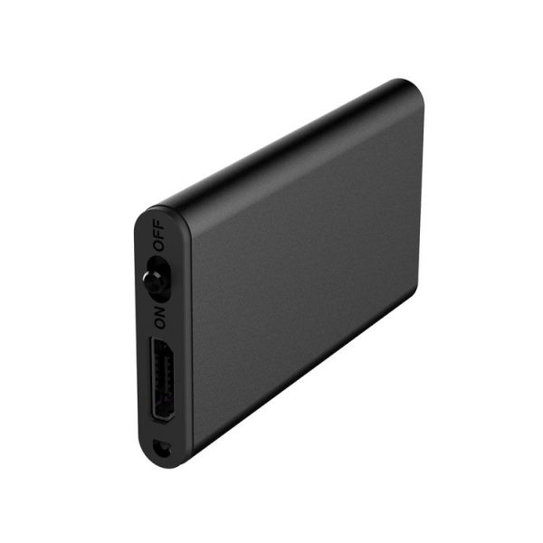 X2 AI Intelligent High-definition Noise Reduction Voice Control Recorder, Capacity: 16GB (Black) - Image 3