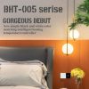 BHT-005-GCLW 220V AC 3A Smart Home Heating Thermostat for EU Box, Control Boiler Heating with Only Internal Sensor & WIFI Connection - Image 2
