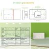 BHT-005-GCLW 220V AC 3A Smart Home Heating Thermostat for EU Box, Control Boiler Heating with Only Internal Sensor & WIFI Connection - Image 6