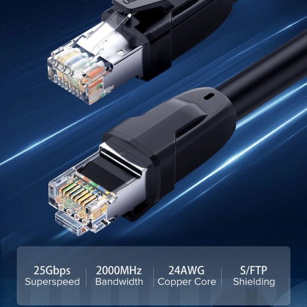 UGREEN CAT8 Ethernet Network LAN Cable, Length: 3m - Image 4