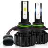 1 Pair Z3 9006 DC9-12V / 24W / 2200LM IP68 Car Waterproof Headlight 6LEDs SMD-3570 Lamp Beads (6000K White Light)