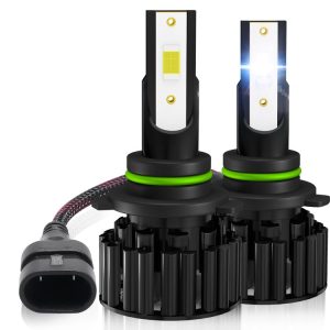 1 Pair Z3 9006 DC9-12V / 24W / 2200LM IP68 Car Waterproof Headlight 6LEDs SMD-3570 Lamp Beads (6000K White Light)