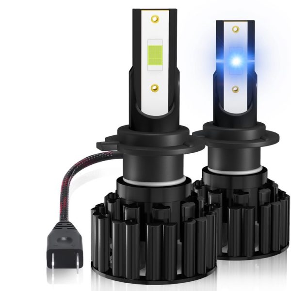 1 Pair Z3 H7 DC9-12V / 24W / 2200LM IP68 Car Waterproof Headlight 6LEDs SMD-3570 Lamp Beads (8000K White Light)