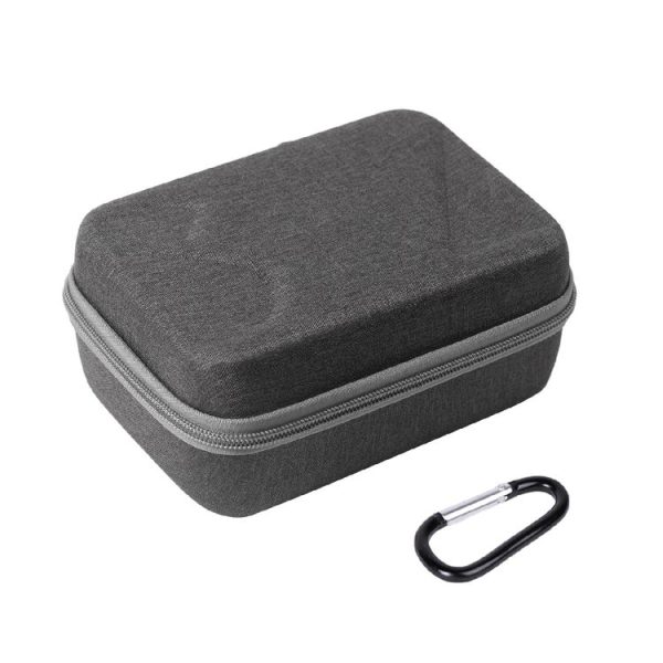 Sunnylife AIR2-B169 Remote Control Storage Bag with Carabiner For DJI Mavic 3 / Mini 2 / Air 2S / Air 2 (Grey) - Image 2