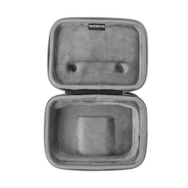 Sunnylife AIR2-B169 Remote Control Storage Bag with Carabiner For DJI Mavic 3 / Mini 2 / Air 2S / Air 2 (Grey) - Image 3