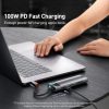 Baseus WKWG020113 Metal Gleam Series 7-in-1 Multifunctional Type-C HUB Docking Station (Grey) - Image 4