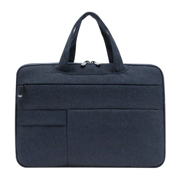 POFOKO C510 Waterproof Oxford Cloth Laptop Handbag For 15.4-16 inch Laptops (Navy Blue)