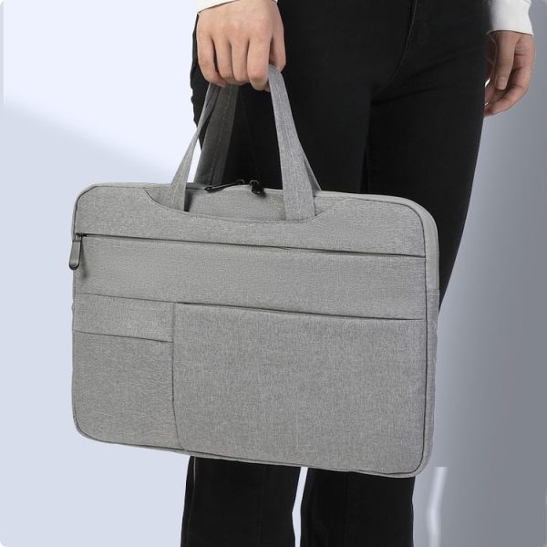 POFOKO C510 Waterproof Oxford Cloth Laptop Handbag For 15.4-16 inch Laptops (Navy Blue) - Image 7