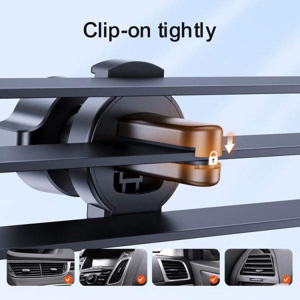 JOYROOM JR-ZS283 Air Vent Car Phone Holder (Black) - Image 5