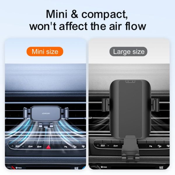 JOYROOM JR-ZS283 Air Vent Car Phone Holder (Black) - Image 7