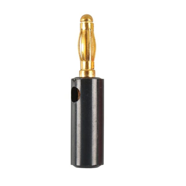 A6549 40 in 1 Car Red and Black Cover Gold-plated 4mm Banana Head Audio Plug - Image 2