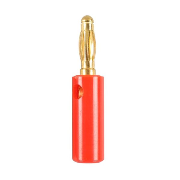A6549 40 in 1 Car Red and Black Cover Gold-plated 4mm Banana Head Audio Plug - Image 3
