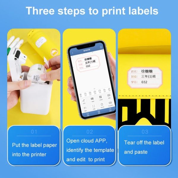 20 x 75mm 90 Sheets Thermal Printing Label Paper For NiiMbot D101 / D11 - Image 3