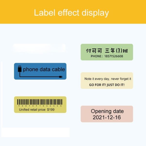 25 x 30mm 195 Sheets Thermal Printing Label Paper Stickers For NiiMbot D101 / D11 (White) - Image 4